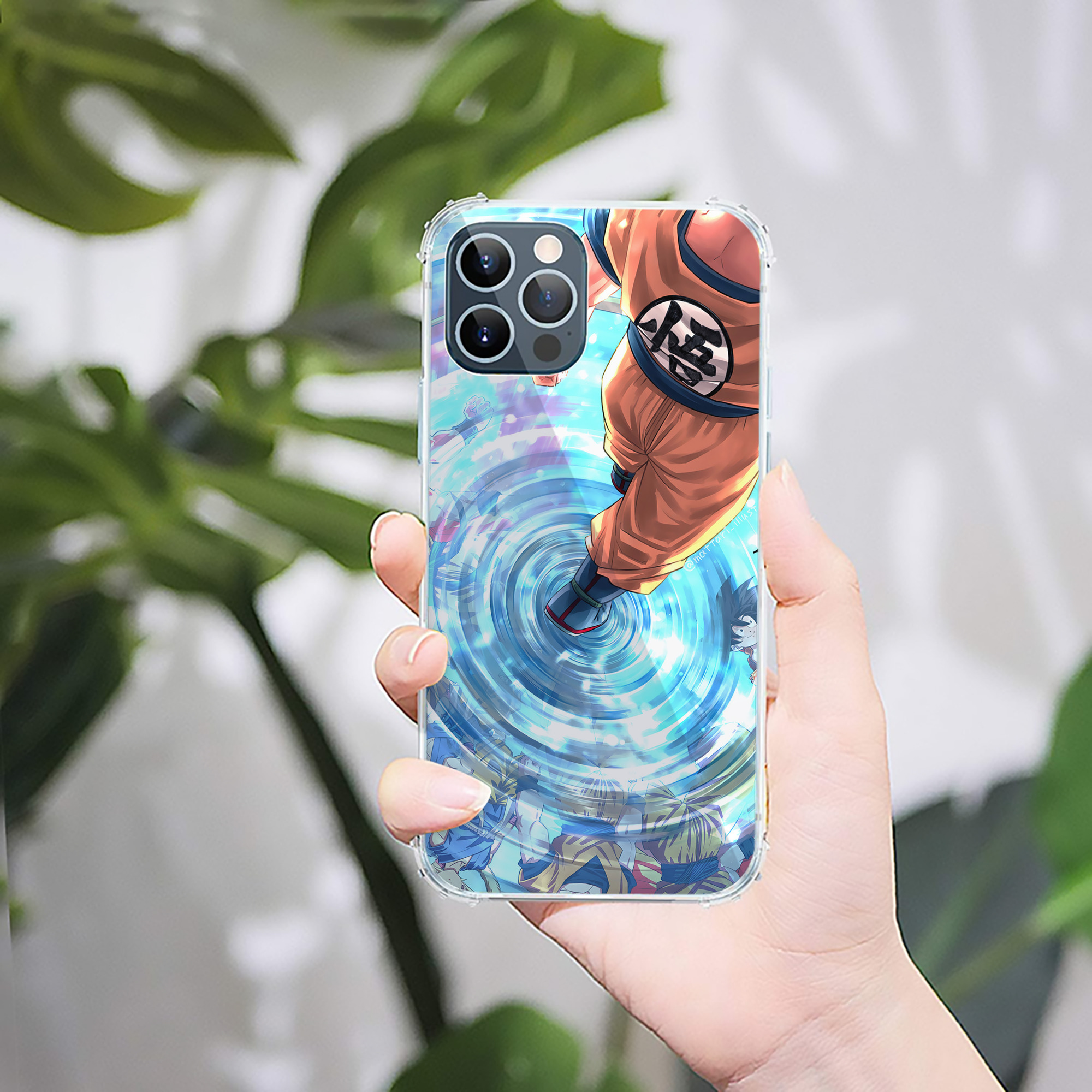 （画像用） ドラゴンボール DRAGON BALL 【iPhone 12シリーズ対応】透明スマホケース（クリアソフトケース）